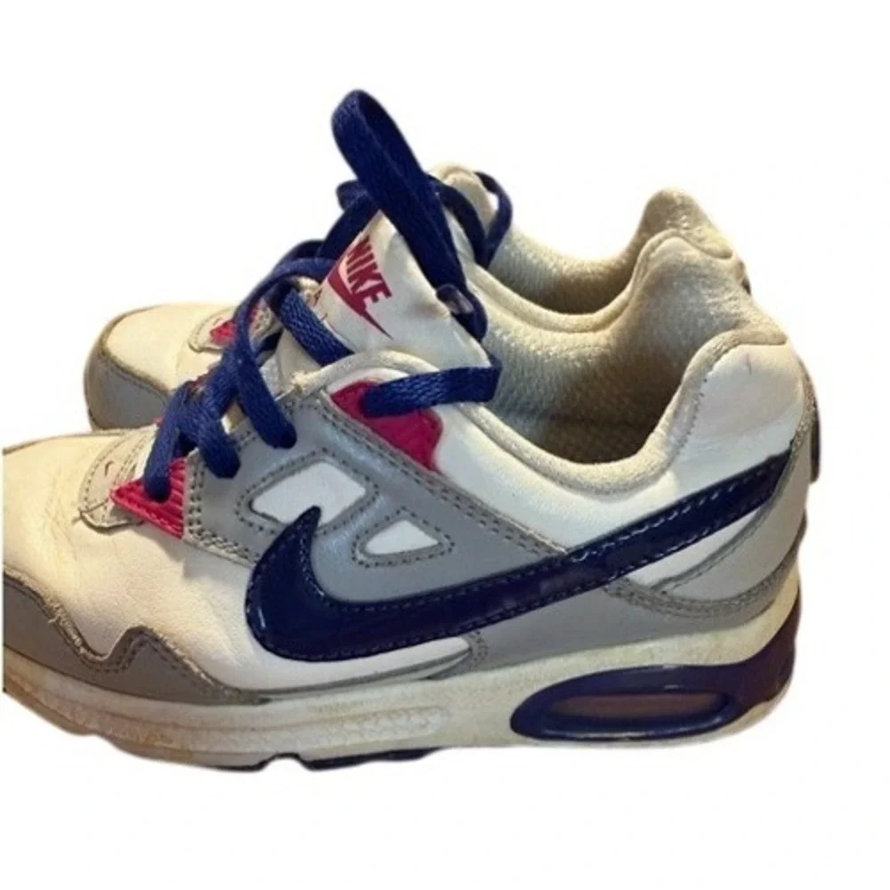 Nike Air Max Wright Kids Shoes White Grey Navy Pink Size‎ 10C Toddler